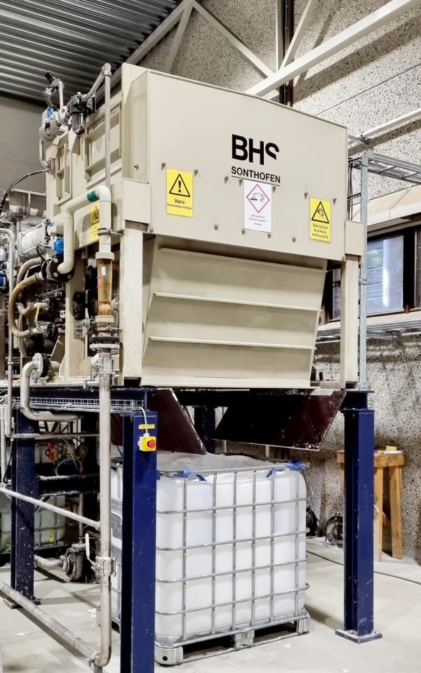 Pressure reactor at Lemi